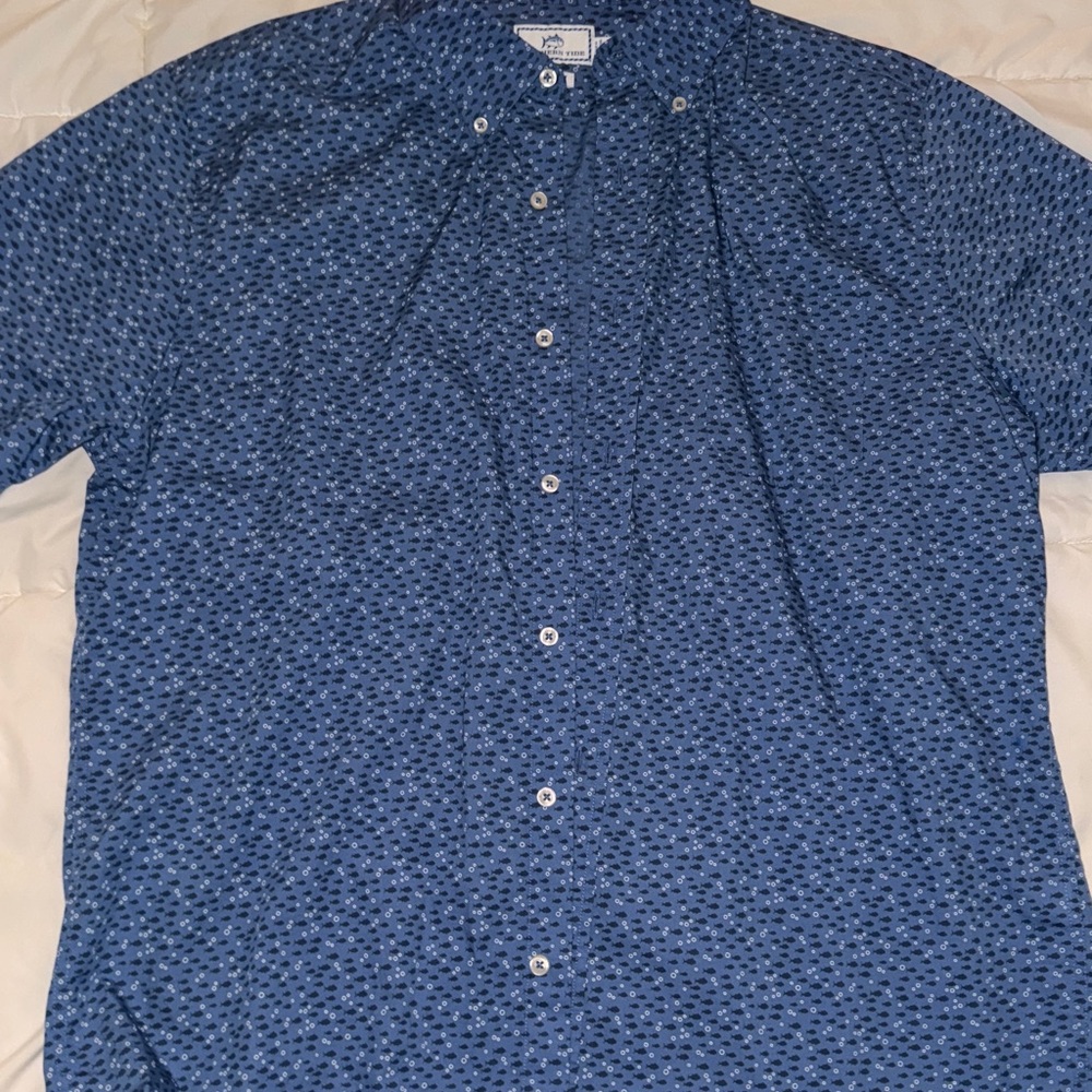 Southern Tide Blue Button Down Shirt
